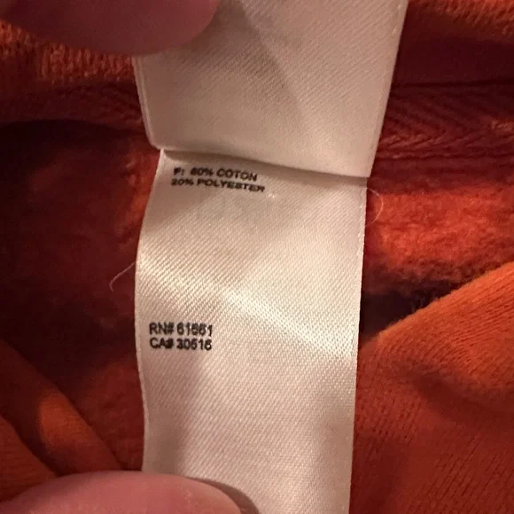 The North Face Bold Orange Sweatshirt - Picture 6 of 6